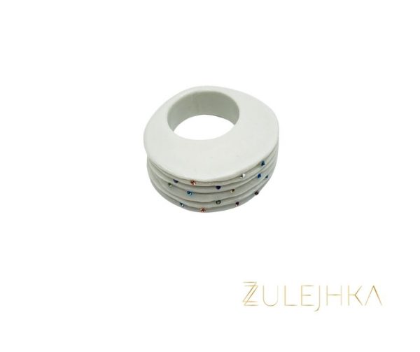 Zulejhka Design Porcelán gyűrű