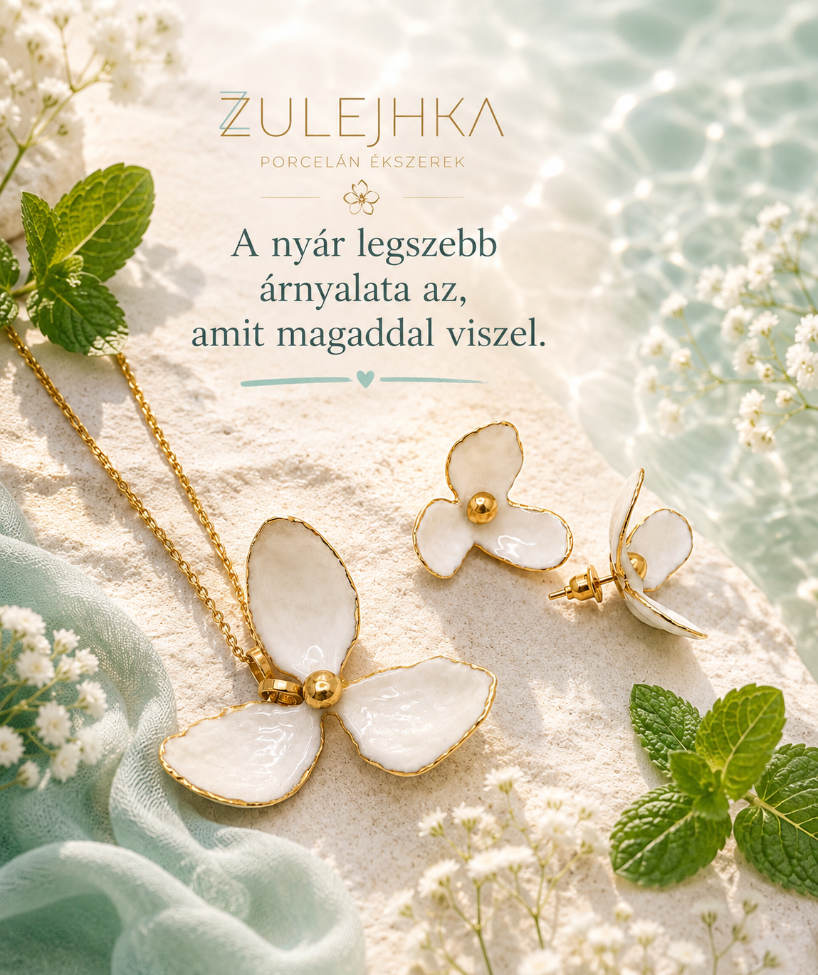 Nyaklánc-fülbevaló szett - Image 11